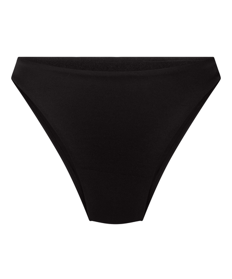 Highleg Bikini Bottom Malibu, Black