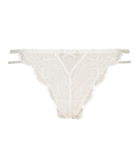 Jolie Thong, White