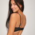 Peonie Padded Underwired Bra, Black