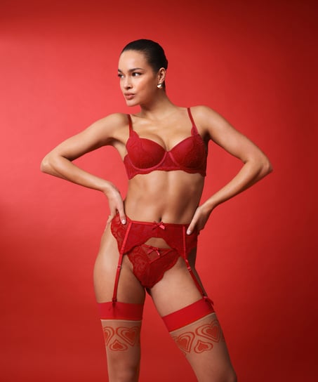 Pippa Suspenders, Red
