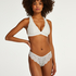 High leg Brazilian, White