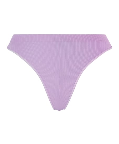 Dianne High Leg Thong, Purple