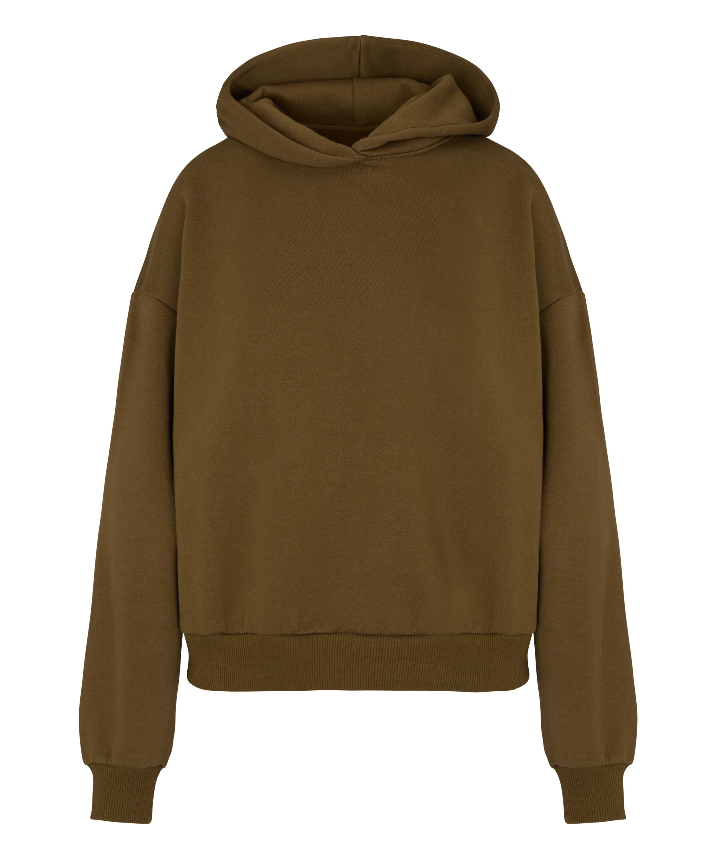Hoodie Brushed Sweat, Green