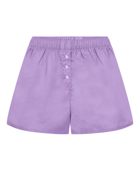 Cotton Shorts, Purple