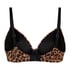 Mona padded non-underwired bra, Brown