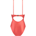 Luxe Shaping Swimsuit, Red