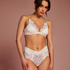 Hannako high thong, White