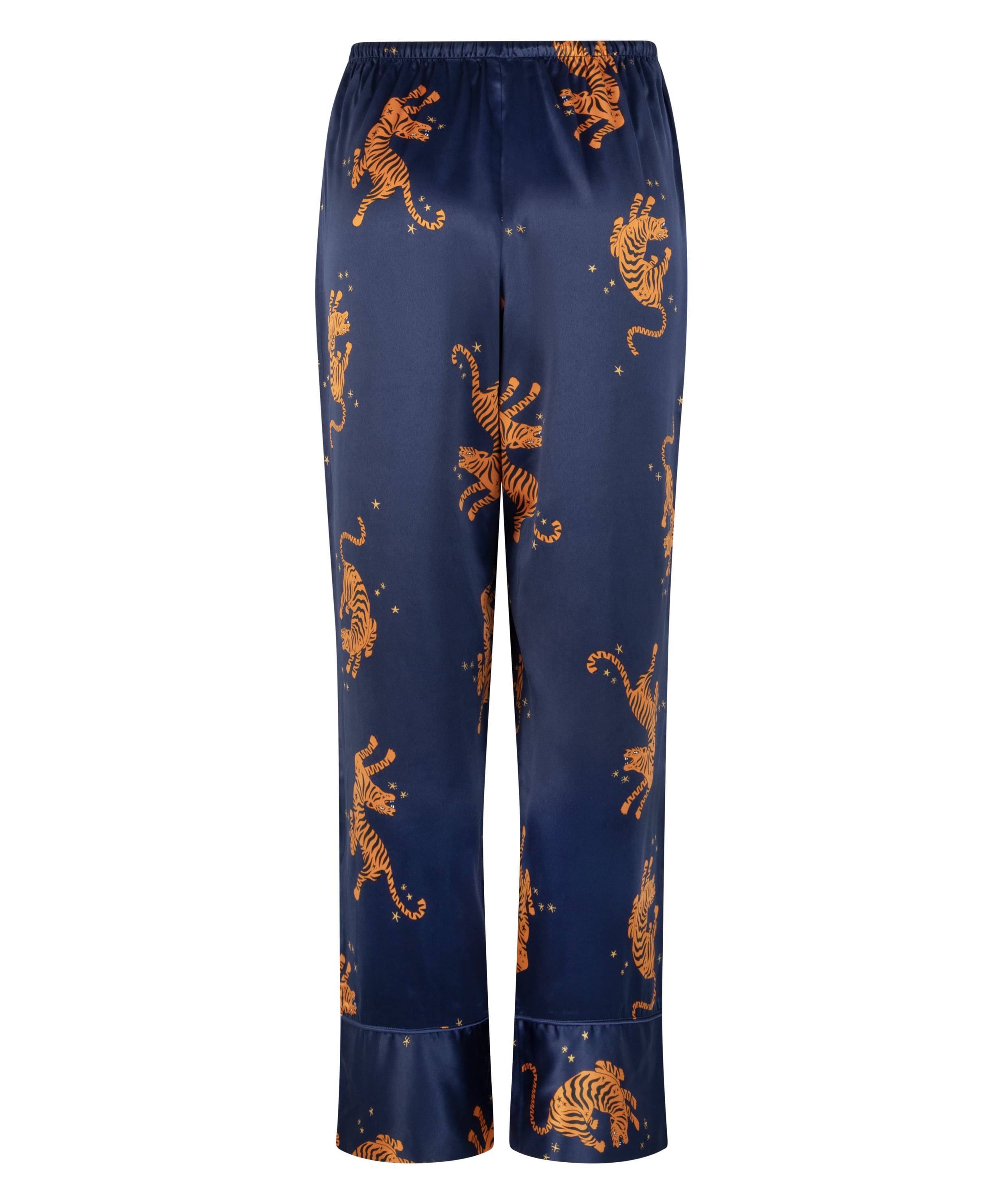 Satin Trousers, Blue, main