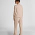 Jersey Long-Sleeved Pyjama Top, Beige