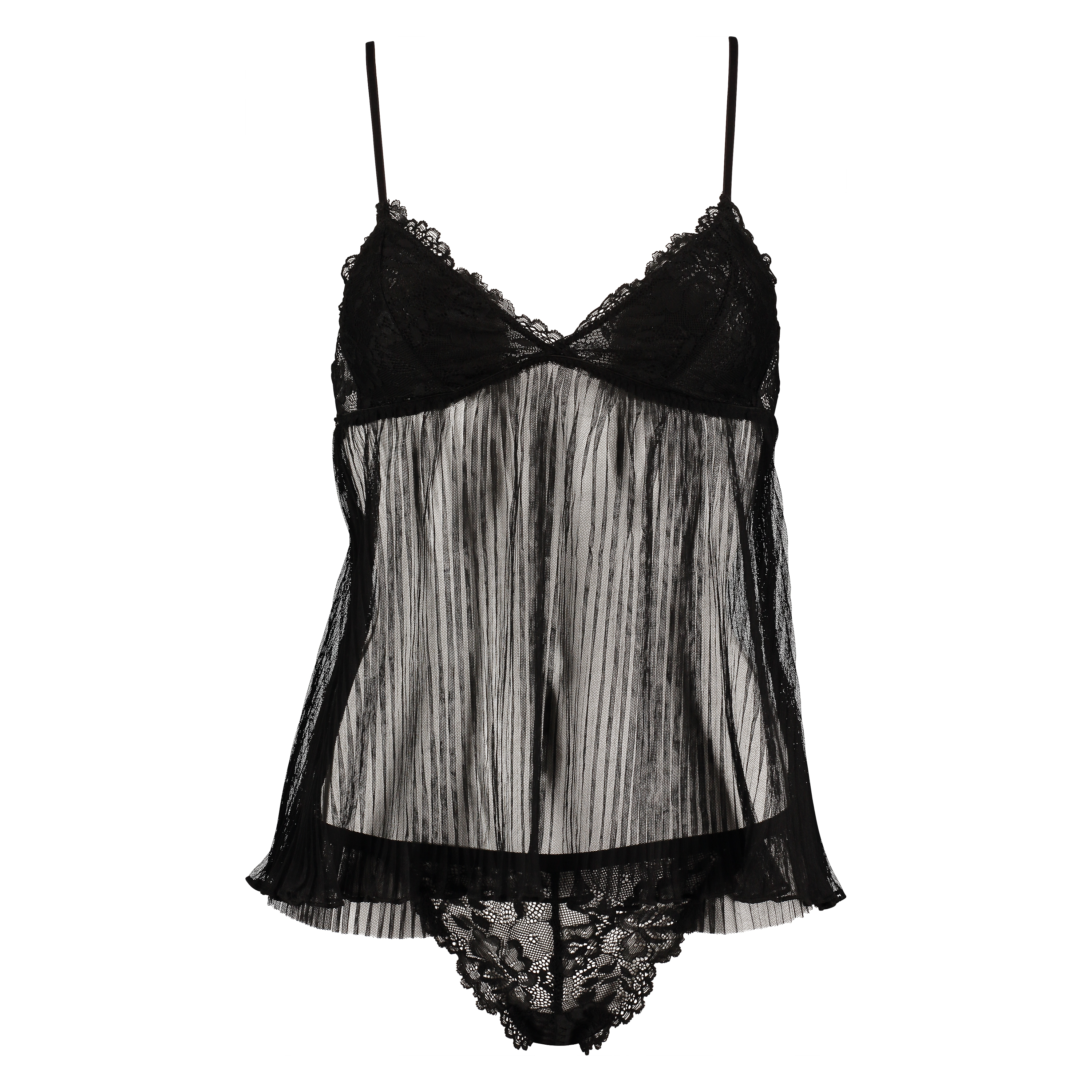 Cami set Dhalia, Black, main