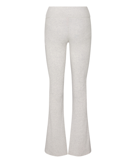 Flared Lounge Pants, Grey