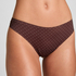 Invisible thong basic, Brown