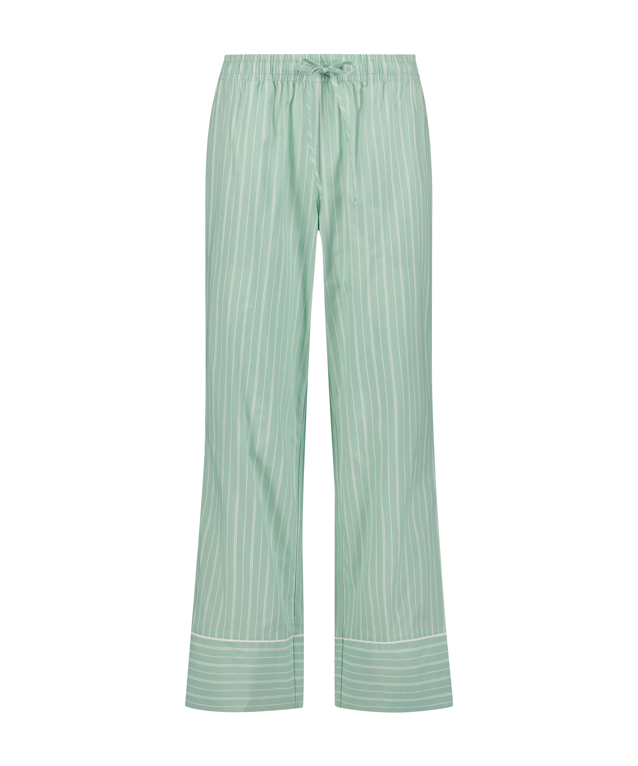 Cotton Pyjama Pants, Green, main
