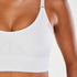 HKMX Sports bra The Comfort Level 1, White