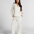 Jacquard Jacket Longsleeve, White