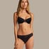 Essential Padded Underwired Push-Up Bra, Black