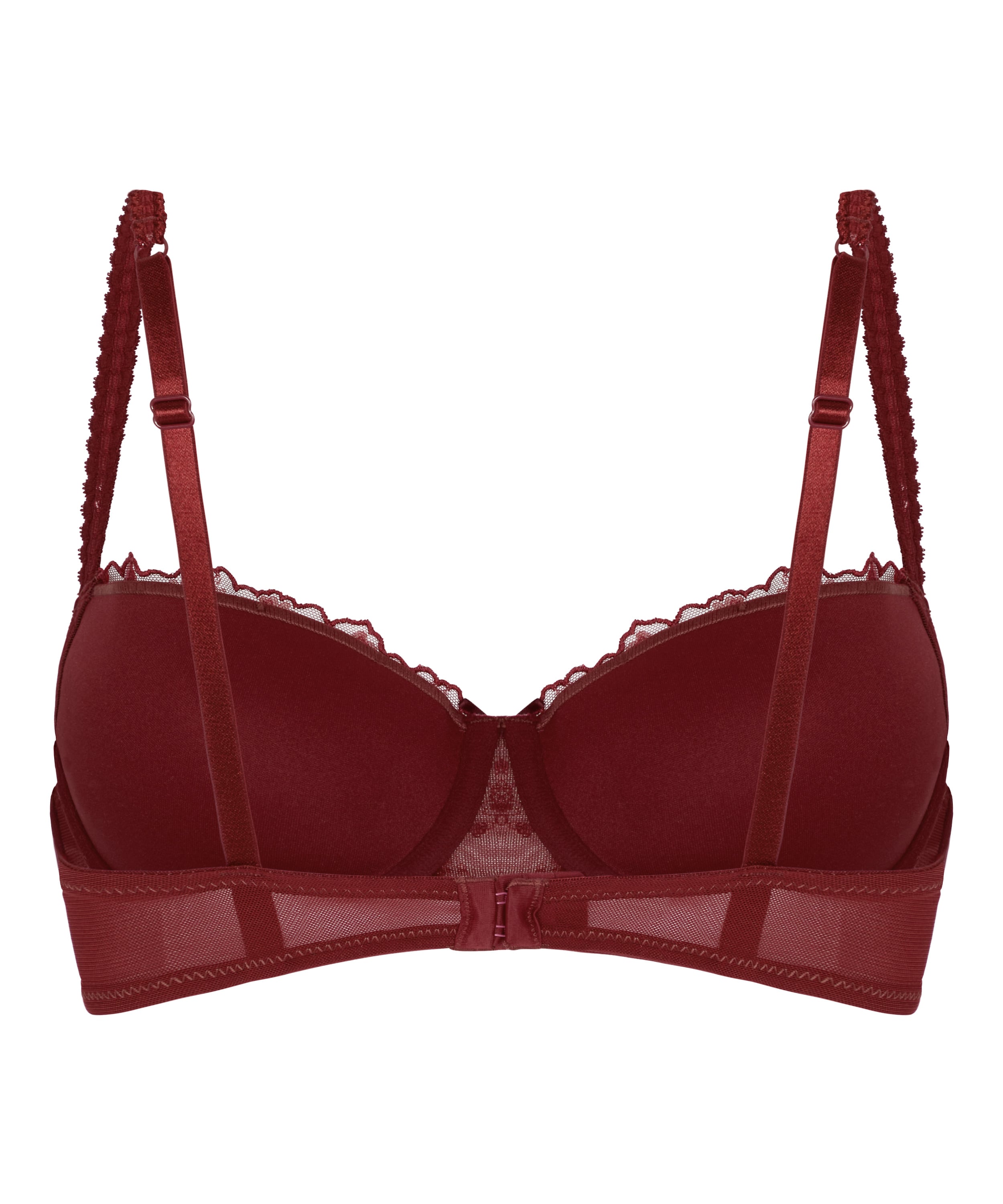 Chloe Padded Underwired Bra, Red, main