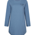 Round Neck Nightshirt, Blue