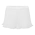 Plisse Lace Shorts, White