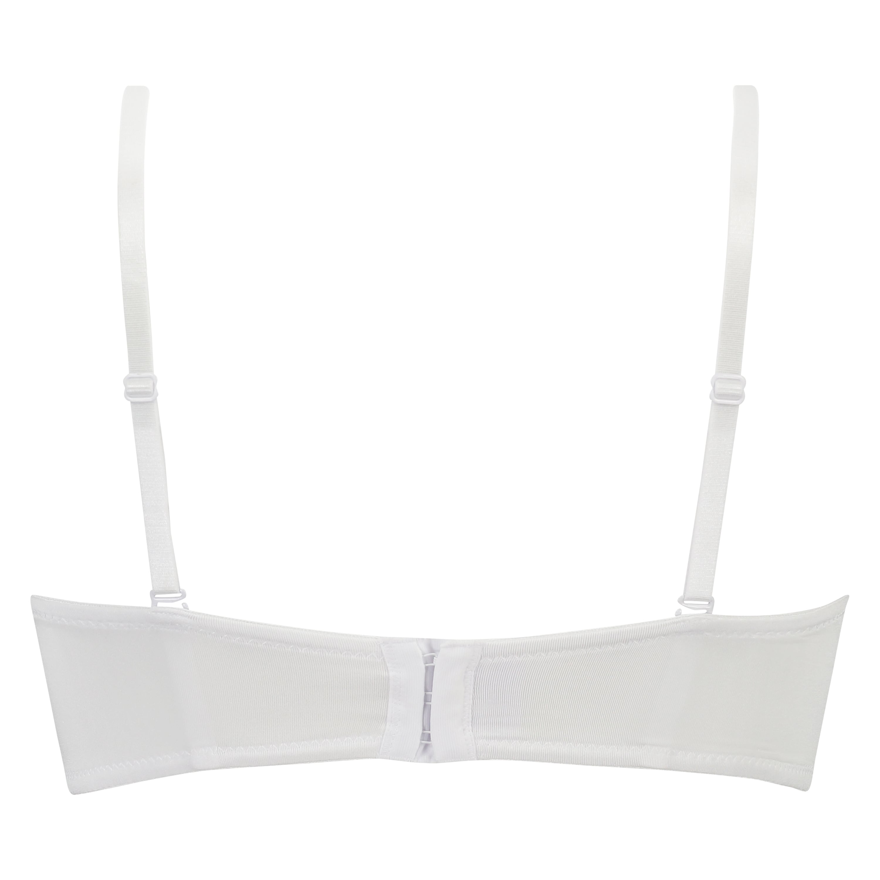 Padded Underwired Strapless Maximizer Bra, White, main