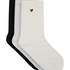 Socks 3 Pair Cotton, White