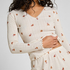 Pointelle Pyjama Top, White