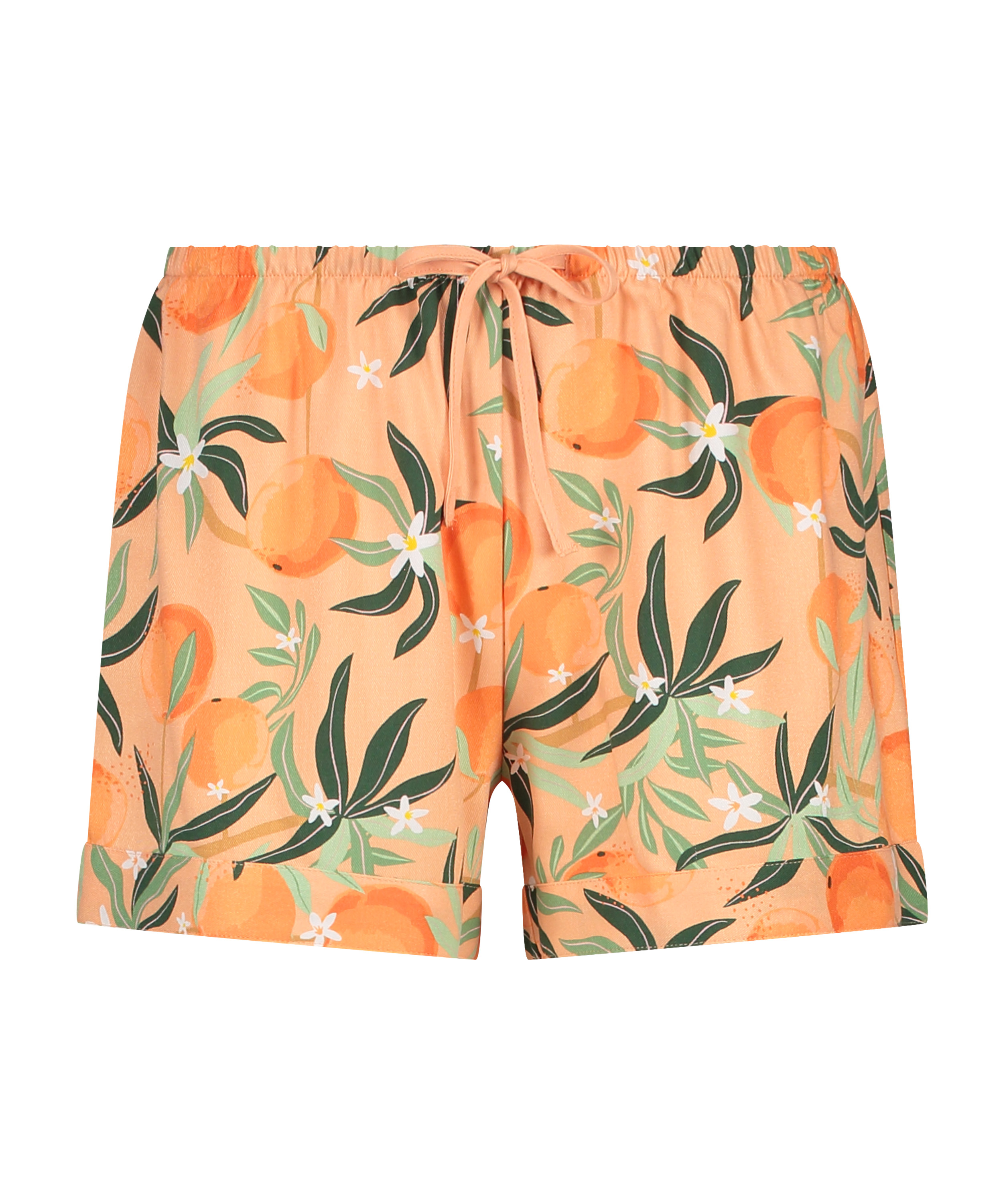 Pyjama Shorts, Orange, main