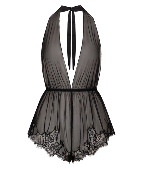 Mya Playsuit, Black