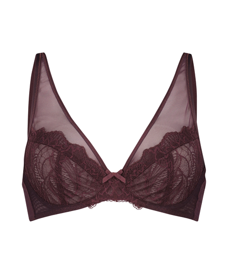 Mel Non-Padded Underwired Bra I AM Danielle, Purple