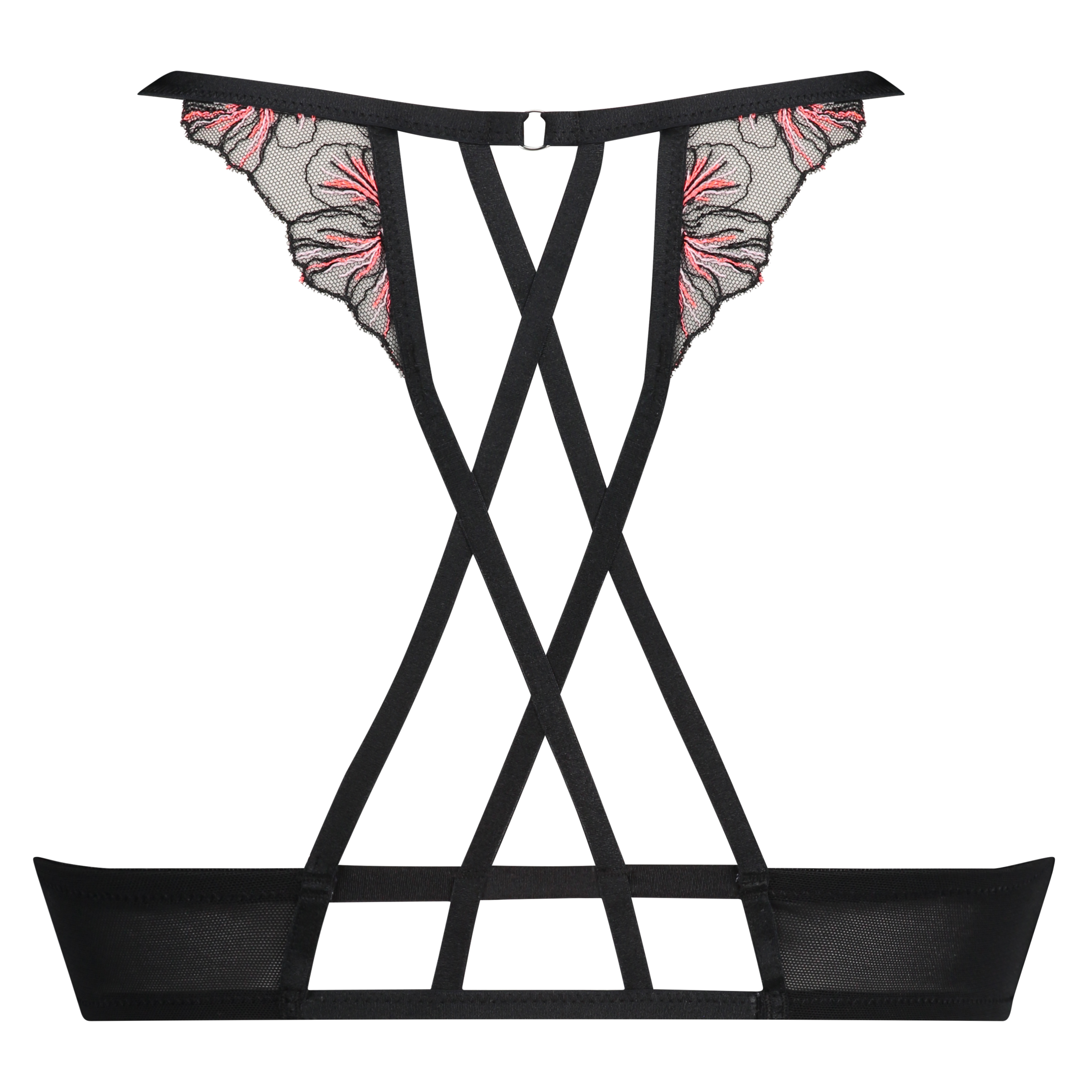 Padded Push-Up Underwired Bra Duckie, Black, main