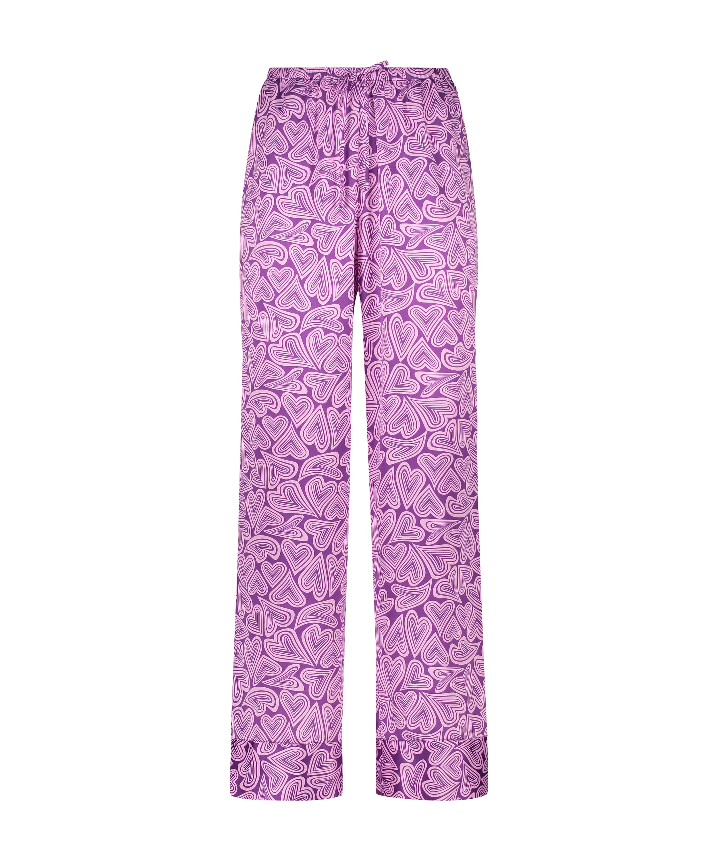 Satin Trousers, Purple, main