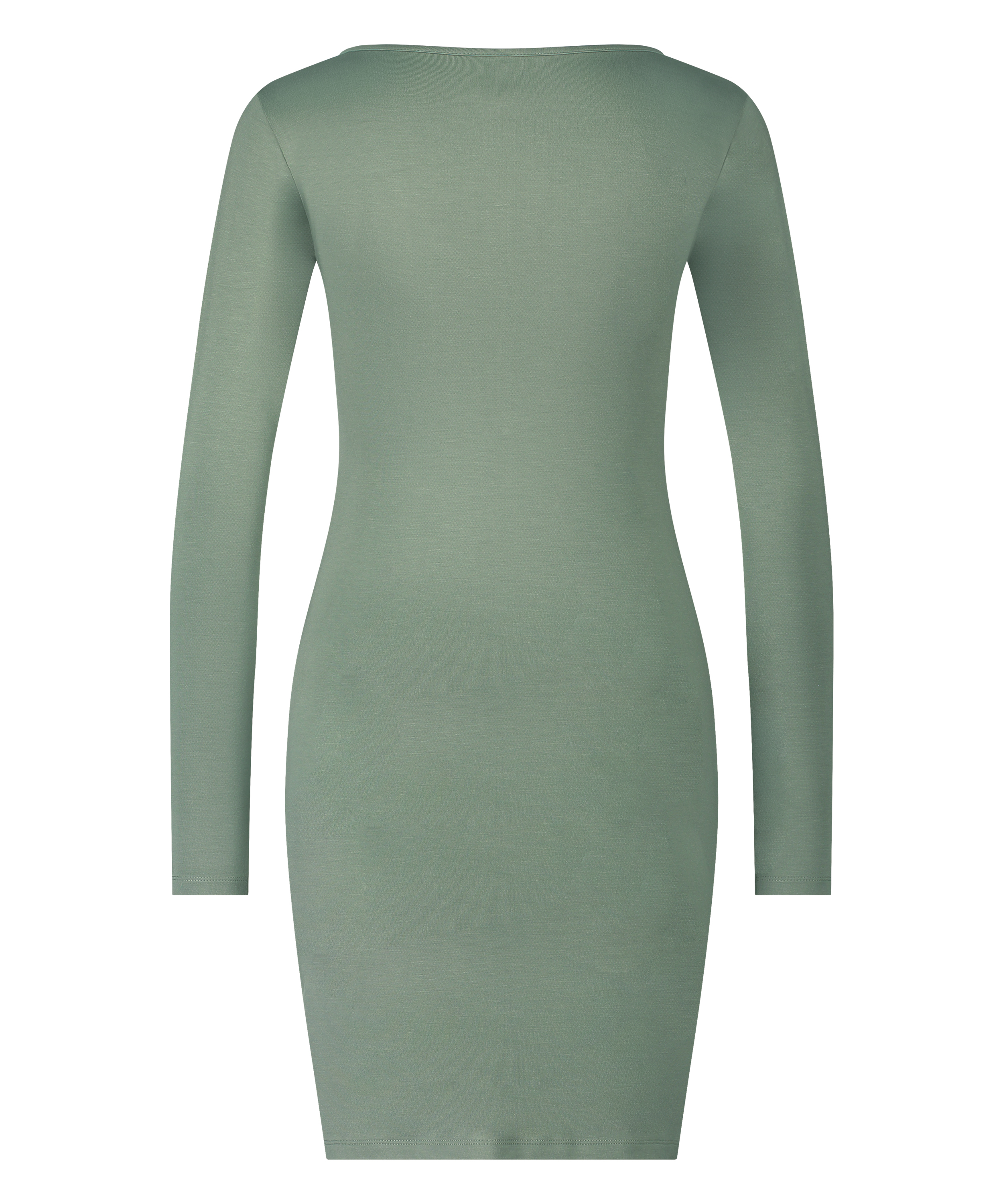 Henley Nightshirt, Green, main