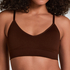 Dide Triangle Bralette, Brown