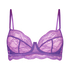 Isabelle Non-Padded Underwired Bra, Purple