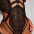 Private Ginger Open Crotch Body, Black