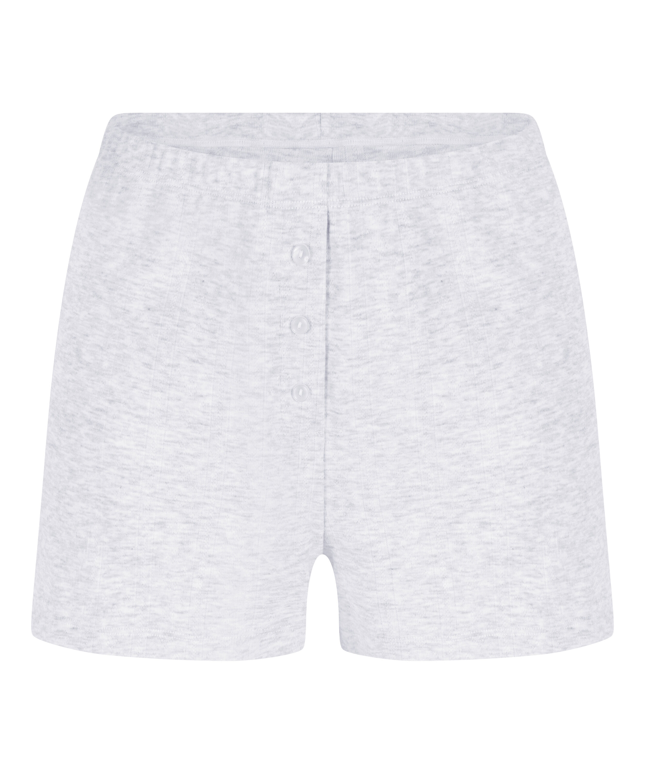 Pointelle shorts, Gray