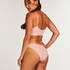 Dianne  High Leg Brazilian, Pink
