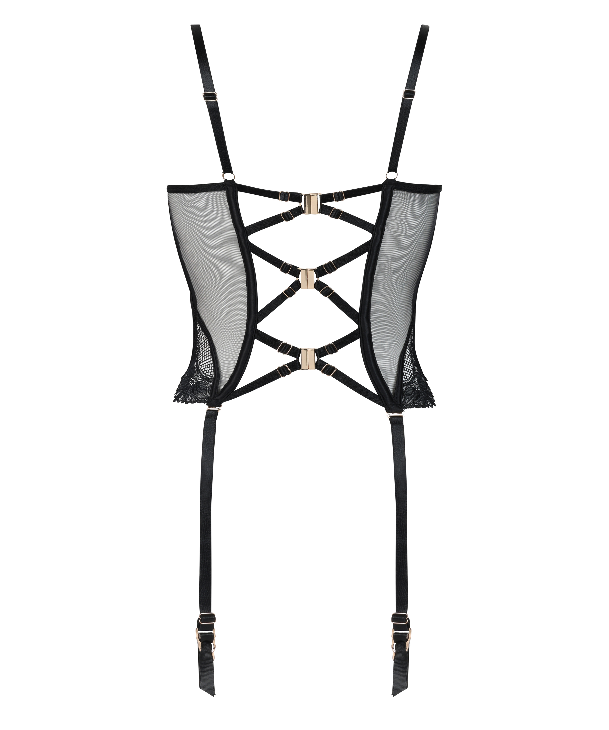Belladonna Bustier, Black, main