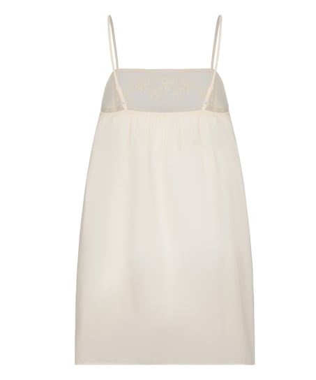 Slipdress Embroidery , White