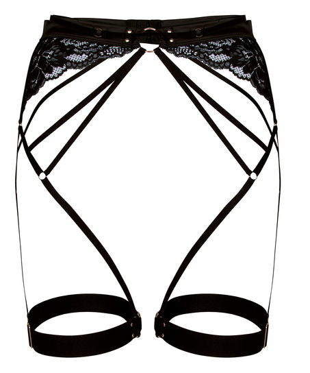 Emmeline Suspenderbelt, Black