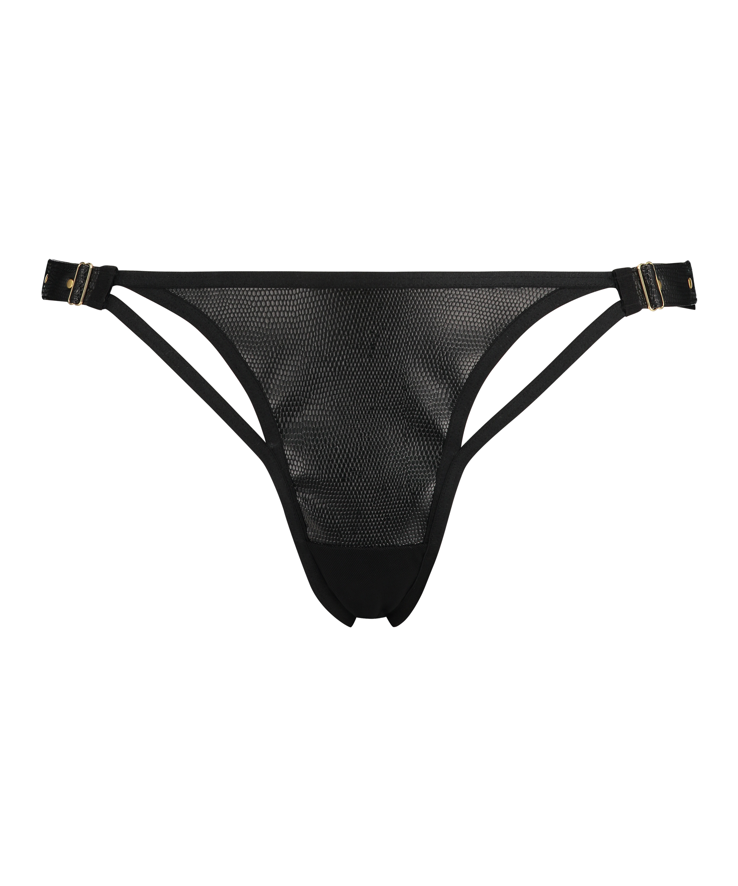 Dallas tanga thong, Black, main