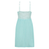 Modal Lace Slip Dress, Blue