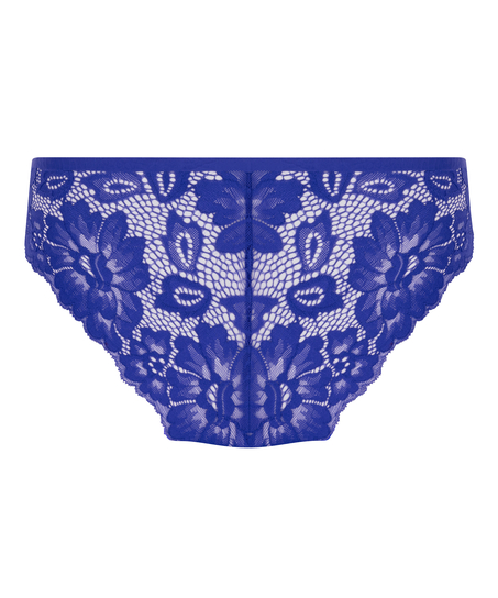 Invisible Lace Back Brazilian, Blue