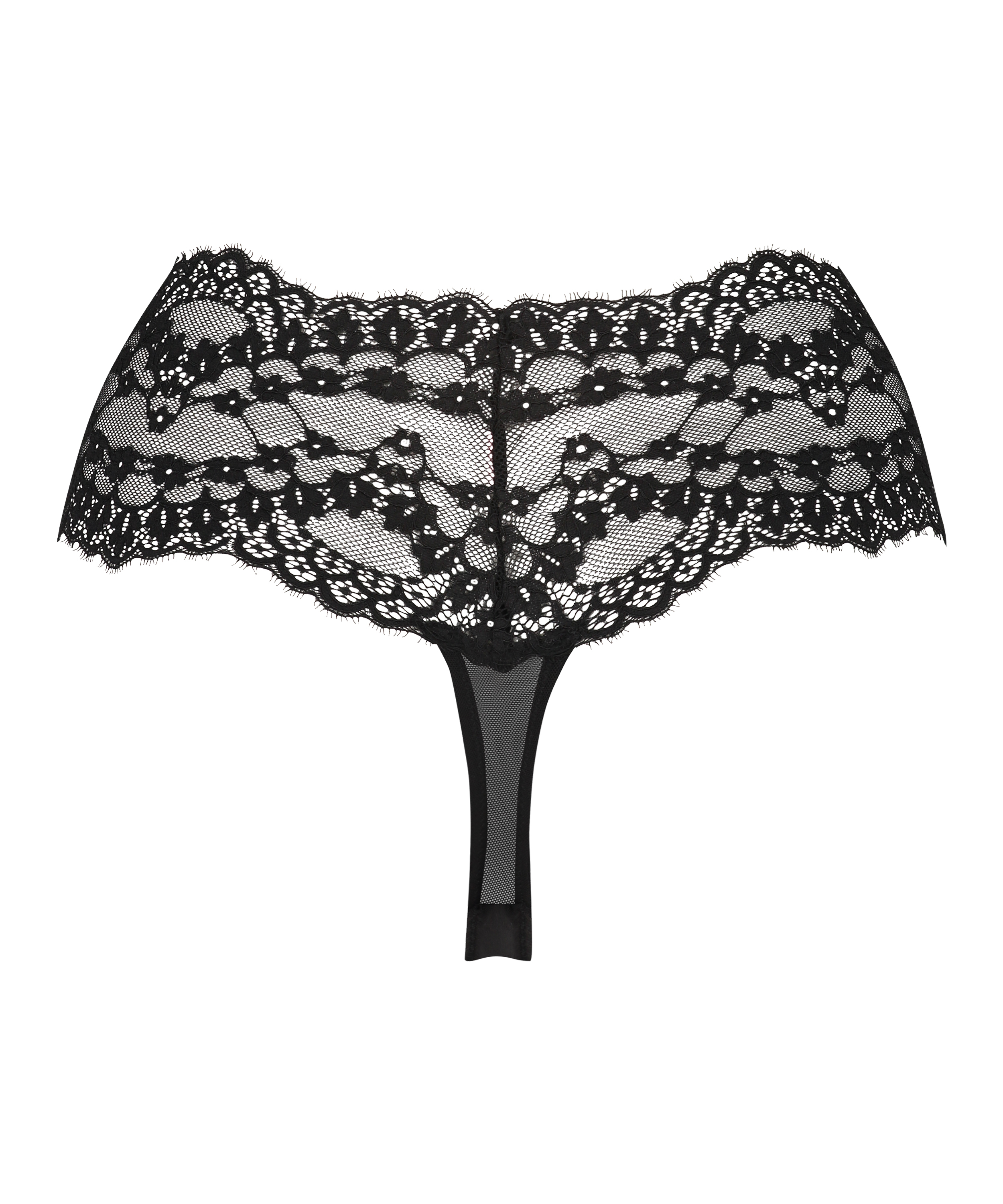Daisy thong boxers, Black, main