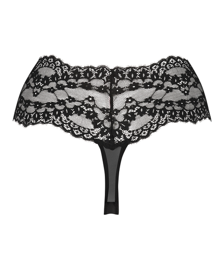 Daisy thong boxers, Black
