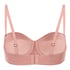 Smooth Padded Underwired Strapless Push-Up Bra, Pink