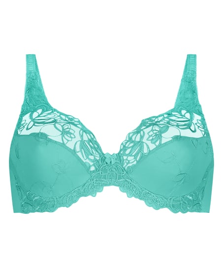 Diva Non-Padded Underwired Bra, Blue