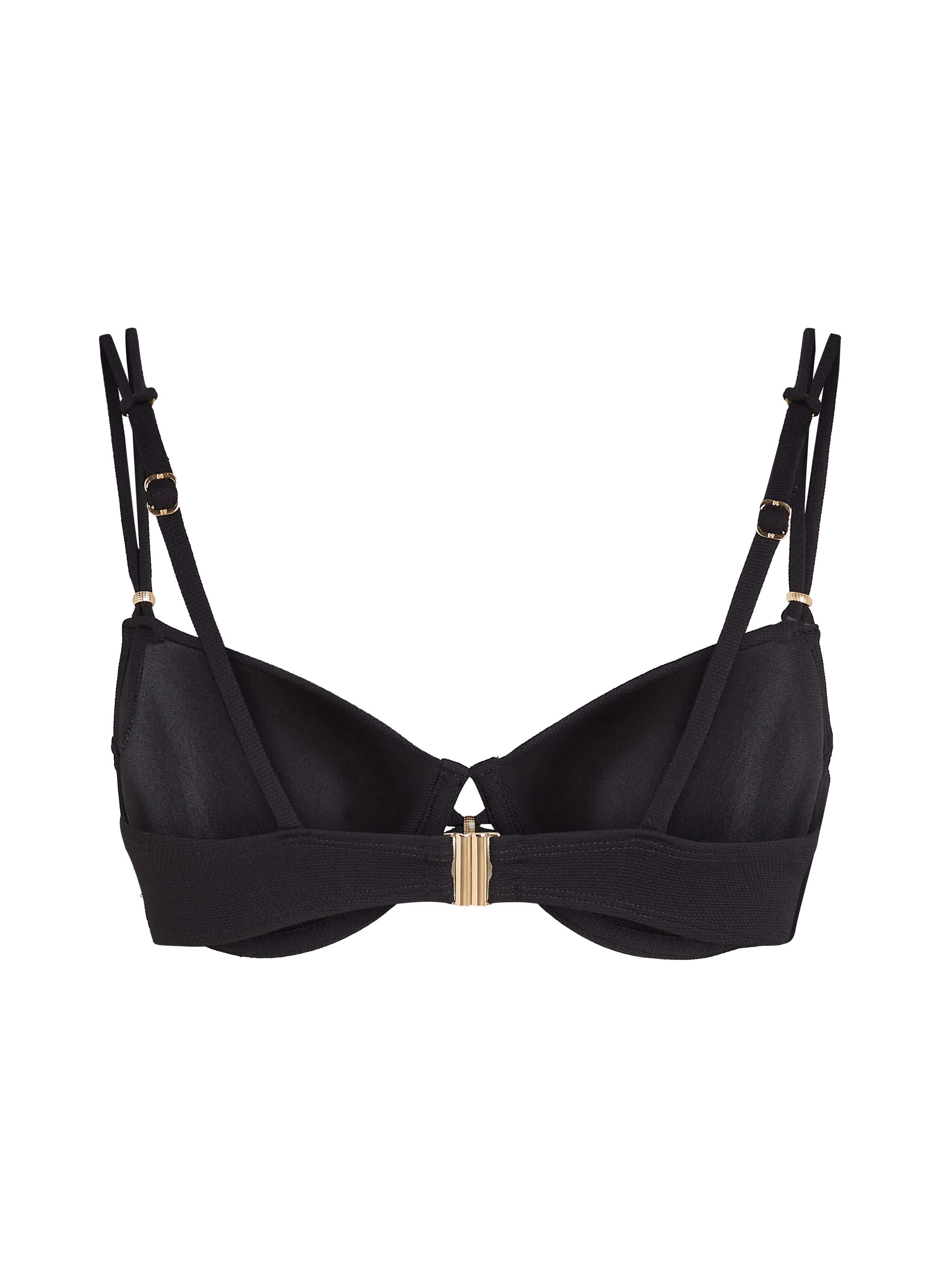 Holbox Bikini Top, Black, main