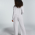 Pyjama Top Pointelle, Beige