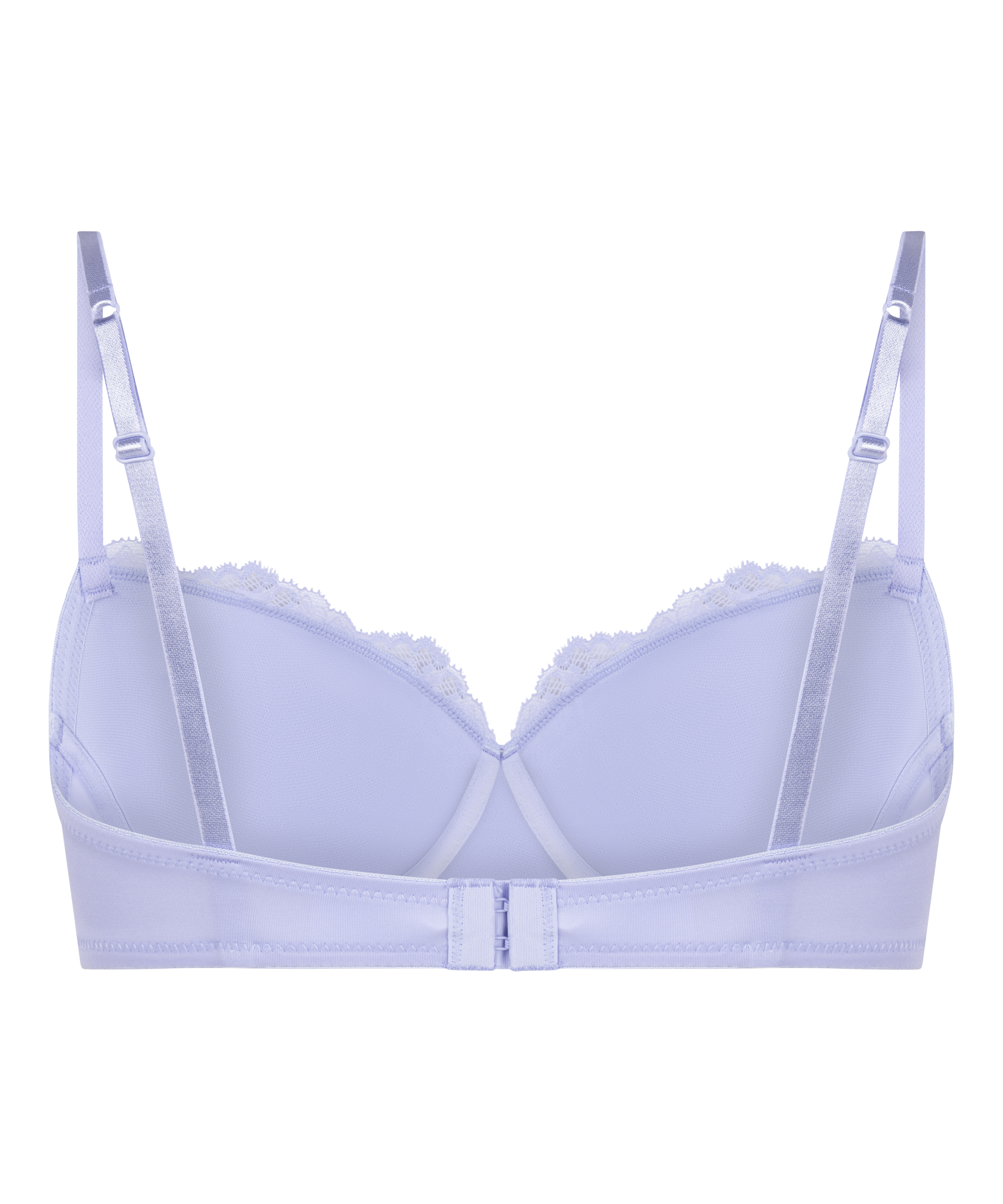 Lace & Shine Padded Underwired Bra, Purple, main